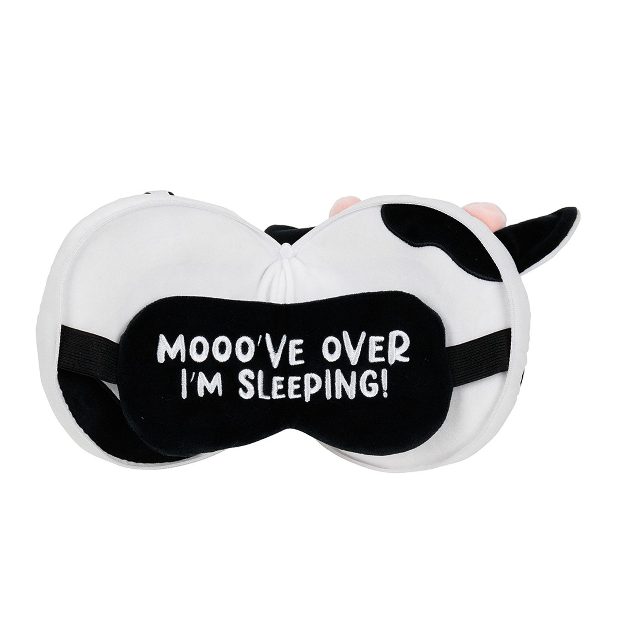 Comfort Pals™ 2-in-1 Cow Pillow Sleep Mask (Q322022)