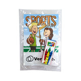 Sports Fun Activity Pad Fun Pack Imprinted with Logo (Q322122)