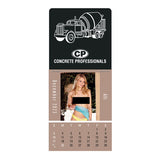 Super-Size Press-N-Stick™ Dream Girls Calendars Imprinted with Logo (Q323511)