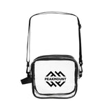 Clear Crossbody Bag Imprinted with Logo (Q336122)