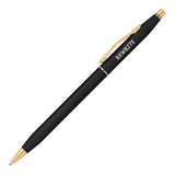 Cross® Classic Century 23kt Gold Ballpoint Pen - Laser Engrave Imprinted with Logo (Q337022)