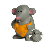 Mouse with Cheese Stress Reliever Imprinted with Logo (Q339122)