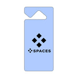 Prism Hang Tag: 3.63 x 8 In. Imprinted with Logo (Q340022)