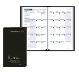 Monthly Format Planner In Vinyl Jacket Imprinted with Logo (Q340211)