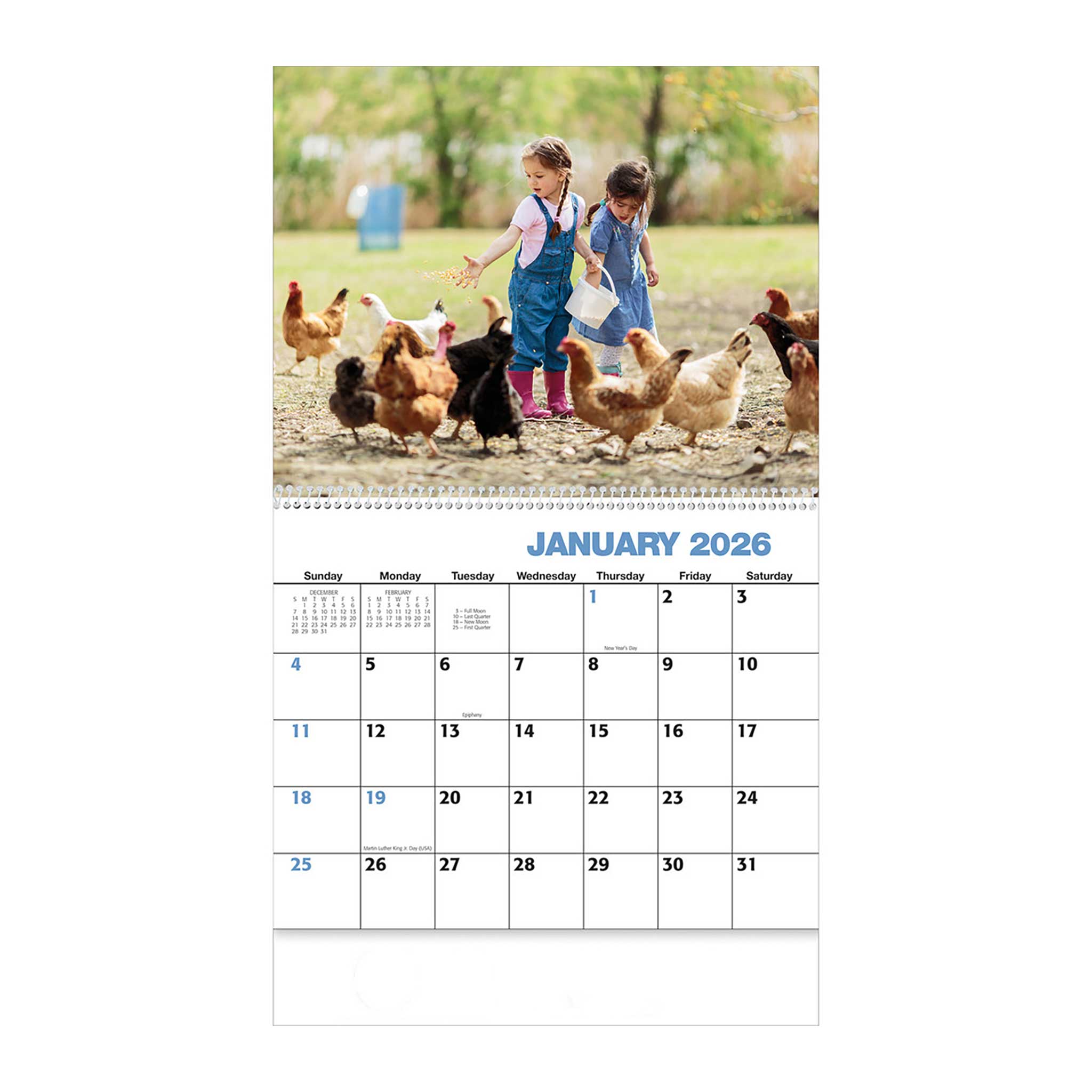 American Agriculture Wall Calendars - Spiral (Q342011)