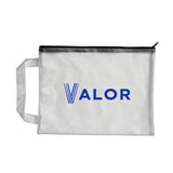 Translucent Accessory Bag Imprinted with Logo (Q347611)