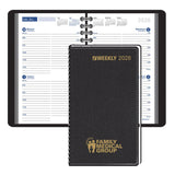 Ruled Two Days Per Page Wired Planner Imprinted with Logo (Q350211)