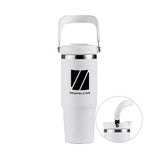 30 Oz. SENSO® Venture DuoFlow Travel Tumbler Imprinted with Logo (Q350922)