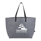 The Goods Recycled Felt Shoulder Tote Imprinted with Logo (Q354922)