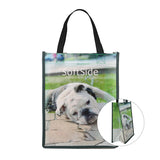 8W x 10H x 4D Inch 100 GSM PET Tote Bag Imprinted with Logo (Q358822)