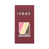 JORNIKOLOR Six Color Wooden Pencil Set In Box Imprinted with Logo (Q359222)