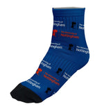 SPORTY Low-Cut Ankle Crew Socks in Men's & Women's Size  Imprinted with Logo (Q359722)