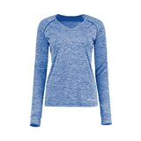 Holloway Women's Electrify CoolCore® Long Sleeve V-Neck T-Shirt Imprinted with Logo (Q365222)