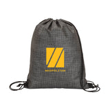Impress Drawstring Totes Imprinted with Logo (Q365711)