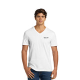Gildan Softstyle® V-Neck T-Shirt Imprinted with Logo (Q367922)