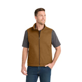 CornerStone® Duck Bonded Soft Shell Vest Imprinted with Logo (Q373332)
