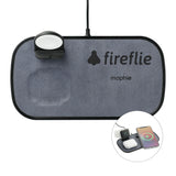 mophie® 3-in-1 Fabric Wireless Charging Pad Imprinted with Logo (Q374222)
