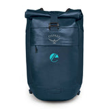 Osprey Transporter® Roll Top Bags - Venturi Blue Imprinted with Logo (Q374822)