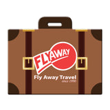Suitcase Shaped Luggage Tag Imprinted with Logo (Q379322)