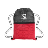 Heritage Quilted Drawstring Bag Imprinted with Logo (Q380822)