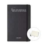 Moleskine® Hard Cover Large Double Layout Notebook Imprinted with Logo (Q381111)