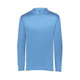 Holloway Youth Momentum Hooded Long Sleeve T-Shirt Imprinted with Logo (Q385222)