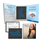 Tek Booklet with Vaccination Card Holder Imprinted with Logo (Q385322)