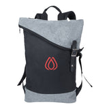 Greeley RPET Laptop Backpack Imprinted with Logo (Q385822)