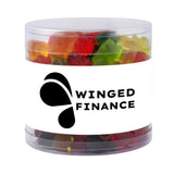 Clever Candy Round Acetates - Gummy Bears Imprinted with Logo (Q386222)