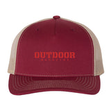 Richardson 112FP Five-Panel Snapback Trucker Hat Imprinted with Logo (Q392922)