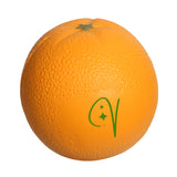 Orange Stress Reliever Imprinted with Logo (Q393111)