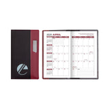 Lafayette Series 2 Tone Vinyl Academic Planner Imprinted with Logo (Q398222)