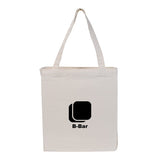 Patriotic Gusseted Cotton Tote Imprinted with Logo (Q399822)