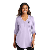 Port Authority® Ladies City Stretch 3/4-Sleeve Tunic Imprinted with Logo (Q399922)