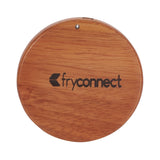 Bora Wooden Wireless Charging Pads Imprinted with Logo (Q402911)
