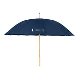 46 Inch Arc Umbrella 100% RPET Canopy Imprinted with Logo (Q407122)