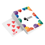 Theme Backs Playing Cards - Balloons Imprinted with Logo (Q408911)