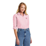 Brooks Brothers® Women's Casual Oxford Cloth Shirt Imprinted with Logo (Q409722)