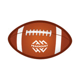Full Color Football Coaster Imprinted with Logo (Q410322)