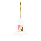 Acrylic Ornament - Tree Imprinted with Logo (Q412222)