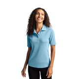 Cutter & Buck Virtue Eco Pique Recycled Womens Polo Imprinted with Logo (Q414332)