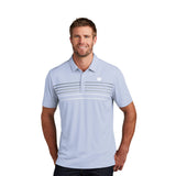 TravisMathew Coto Performance Chest Stripe Polo Imprinted with Logo (Q419722)