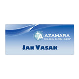 Fort Worth Plastic Name Badge: 0-3 Sq. In. Imprinted with Logo (Q420022)