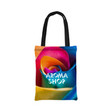9W x 12H Inch Polyester Tote Bag Imprinted with Logo (Q421922)