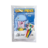 Ocean Friends Activity Pad Fun Pack Imprinted with Logo (Q422122)