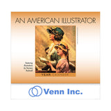 2026 An American Illustrator Wall Calendar - Stapled Imprinted with Logo (Q422222)