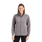 Cutter & Buck Roam Eco Full Zip Recycled Womens Jacket Imprinted with Logo (Q424332)