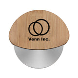 Bamboo Pizza Cutter Imprinted with Logo (Q424922)