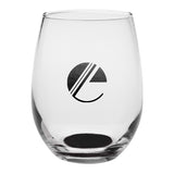 9 Oz. Santa Rosa Libbey Stemless Wine Glasses  Imprinted with Logo (Q425022)