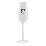 7.5 Oz. Rona Flute - Deep Etched  Imprinted with Logo (Q426022)